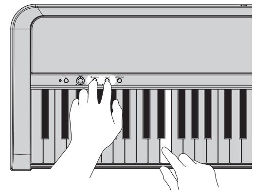 KORG B2 Digital Piano Owner's Manual - Accessing Advanced Features