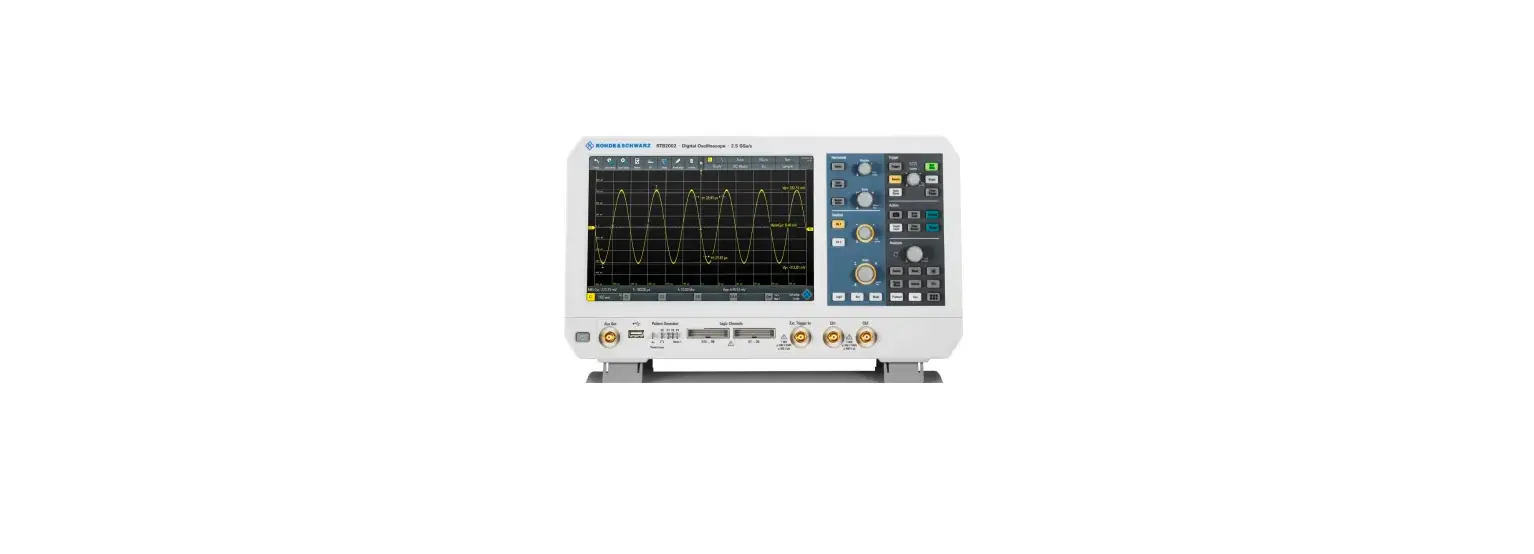 Rohde Schwarz Rtb2002 Two Channel 70 Mhz Digital Oscilloscope User Guide Rohde Schwarz Rtb2002 Two Channel 70 Mhz Digital Oscilloscope User Guide