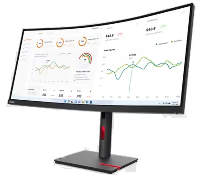 Lenovo ThinkVision T34W-30 34 Inch Monitor