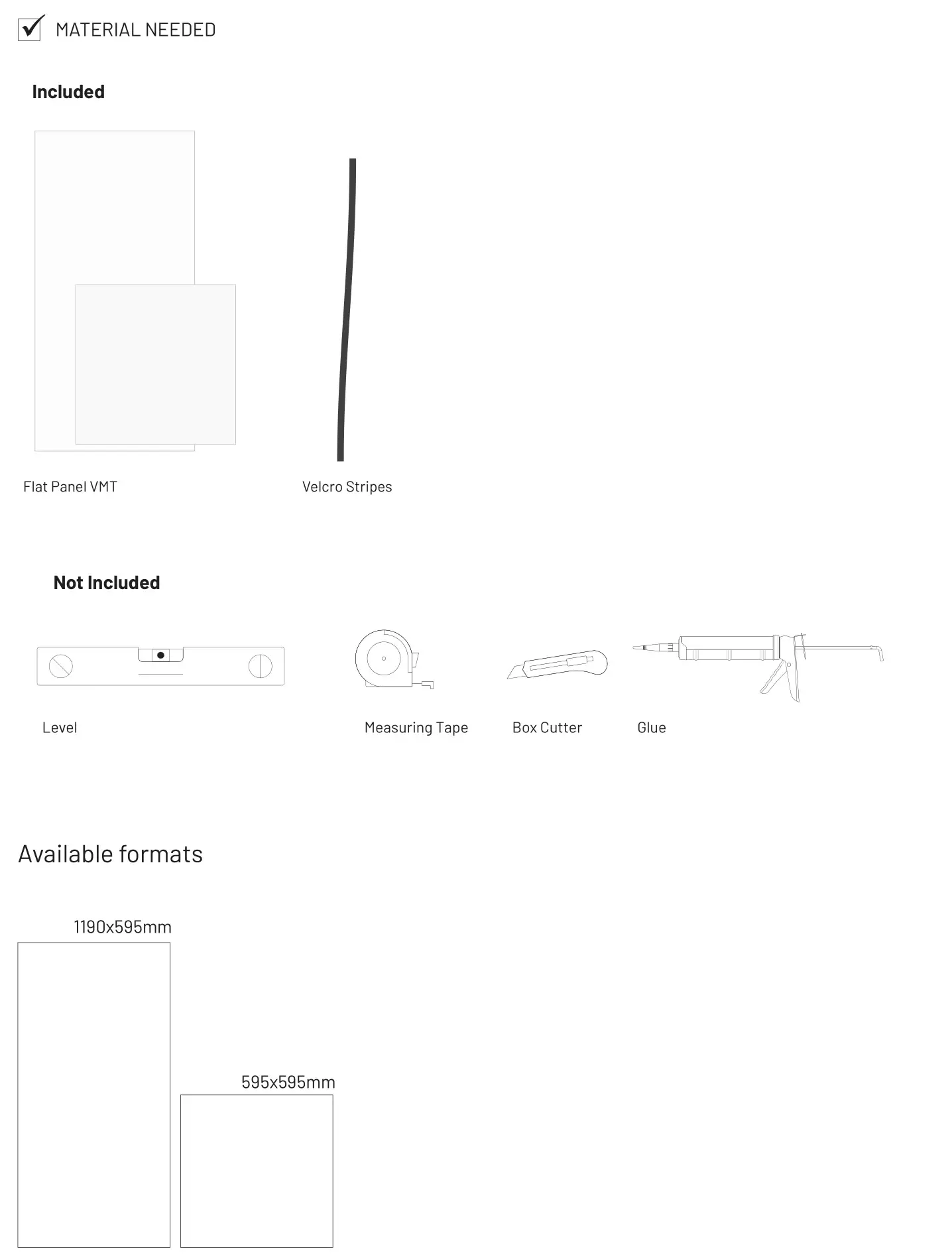 VICOUSTIC Flat Panel VMT Acoustic Wall Panel - overview