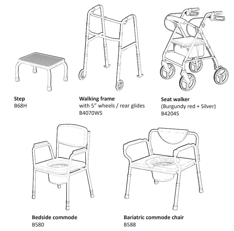 REDGUM B68SH Step with Handrail - BASICS