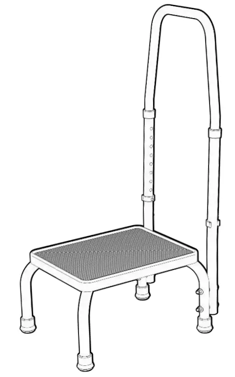 REDGUM B68SH Step with Handrail