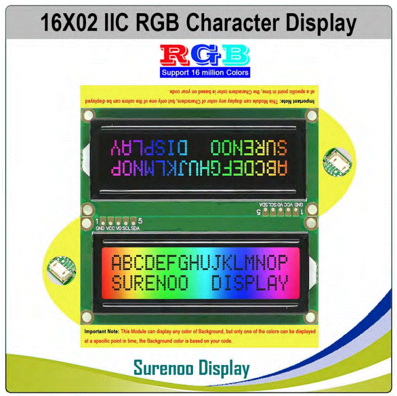 Surenoo-SLC1602O-Series-LCD-Module-PRODUCT-3
