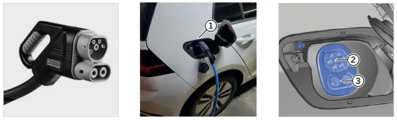 VOLKSWAGEN 2019 e-Golf Electric Vehicle - charging station