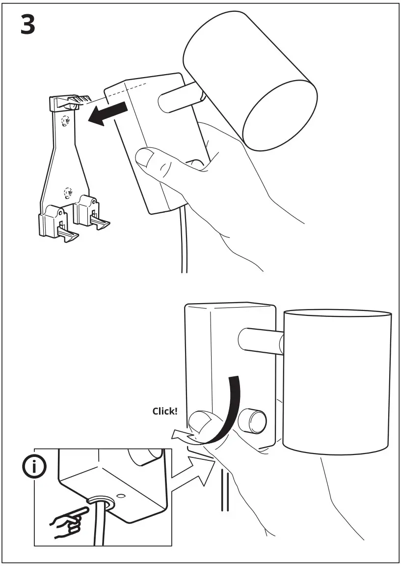 IKEA NYMÅNE LED Ceiling Lamp White - Figure 4