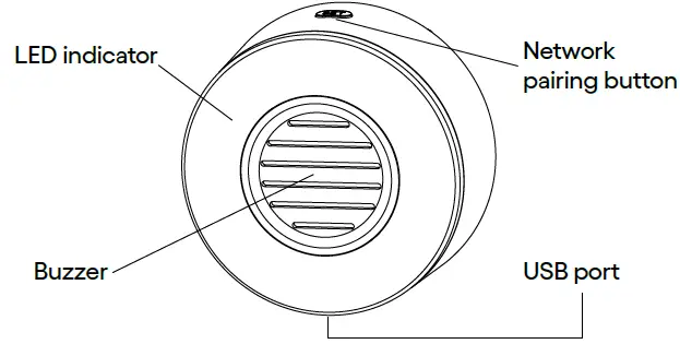Cleverio SA100 Smart Siren med Zigbee 1