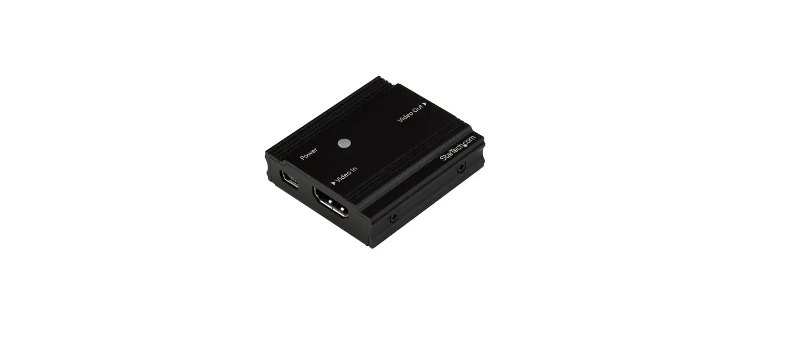 Startech.com Hdboost4k Hdmi Signal Booster User Manual