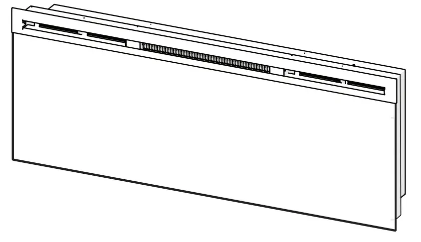Dimplex BLF5051 Wall Mounted Linear Electric Fireplace
