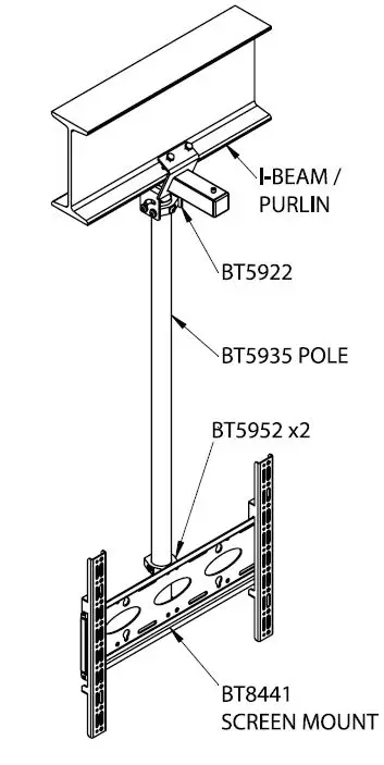 B-TECH-BT5922-Girder-Purlin-Mount-22