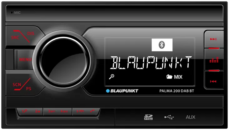 BLAUPUNKT 200 Series Palma 200 DAB BT Car Radio