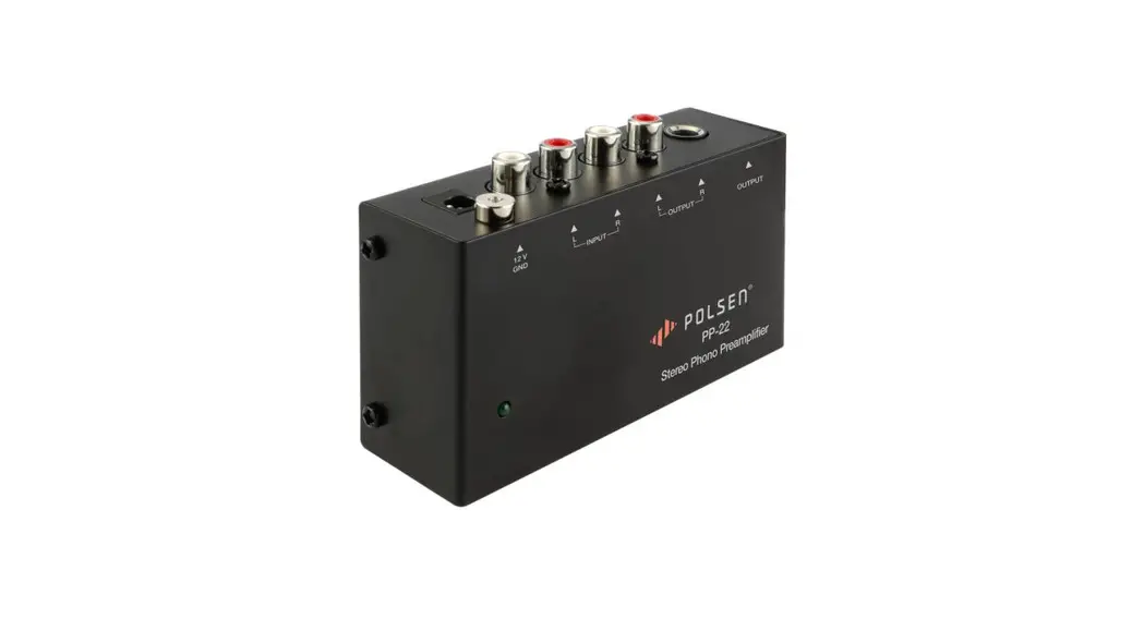 Polsen Pp-22 Stereo Phono Preamplifier User Manual