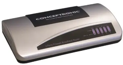 conceptronic c100brs4h wired router-product