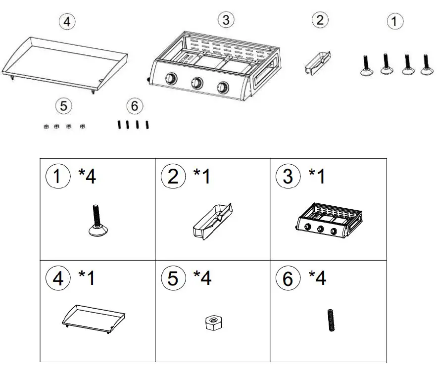 Livoo-DOC277-Gaz-3-Burners-Iron-fig-2