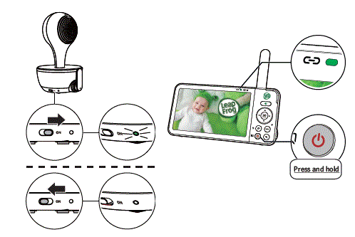 Leap Frog LF815HD 5 Inch 12,7cm WiFi High Definition Video Monitor fig-4