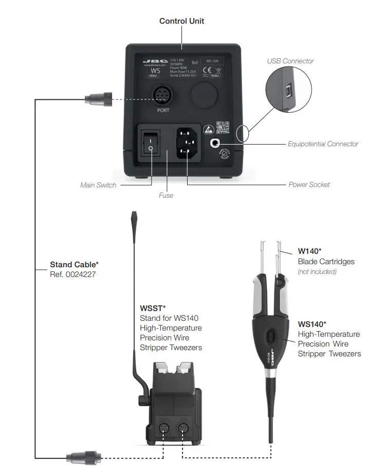 Connection with WS140