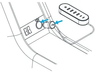 atomi AT1664 40W Multi-Port Car Charger-fig1