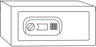 ARREGUI ECO RESORT Electronic Safe with Knob