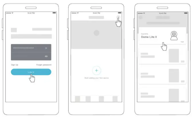 blurams Dome Lite II A31 1080p Security Camera - App