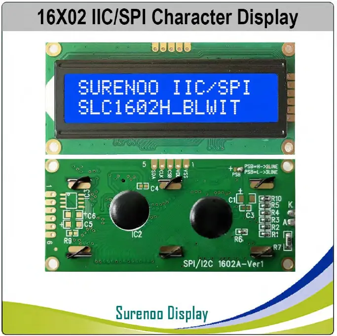 Surenoo SLC1602H Series LCD Module 2