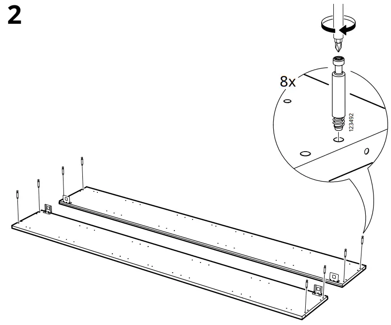 IKEA NYSJON Bathroom Furniture - Assemble 1