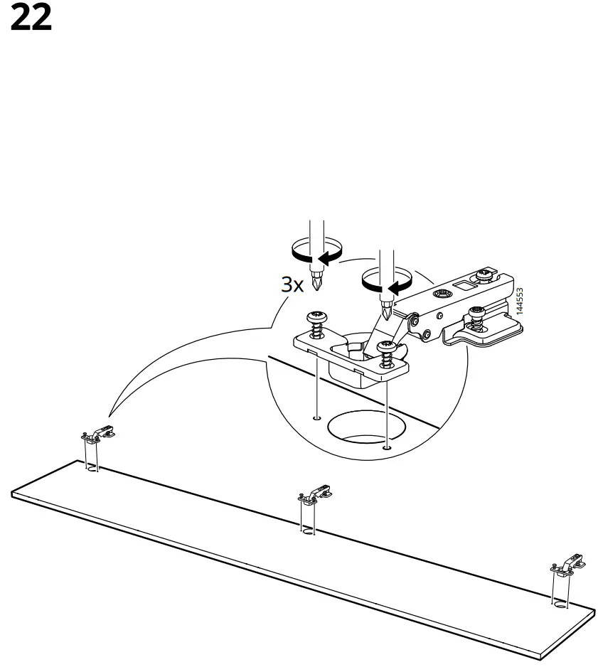 IKEA NYSJON Bathroom Furniture - Assemble 12