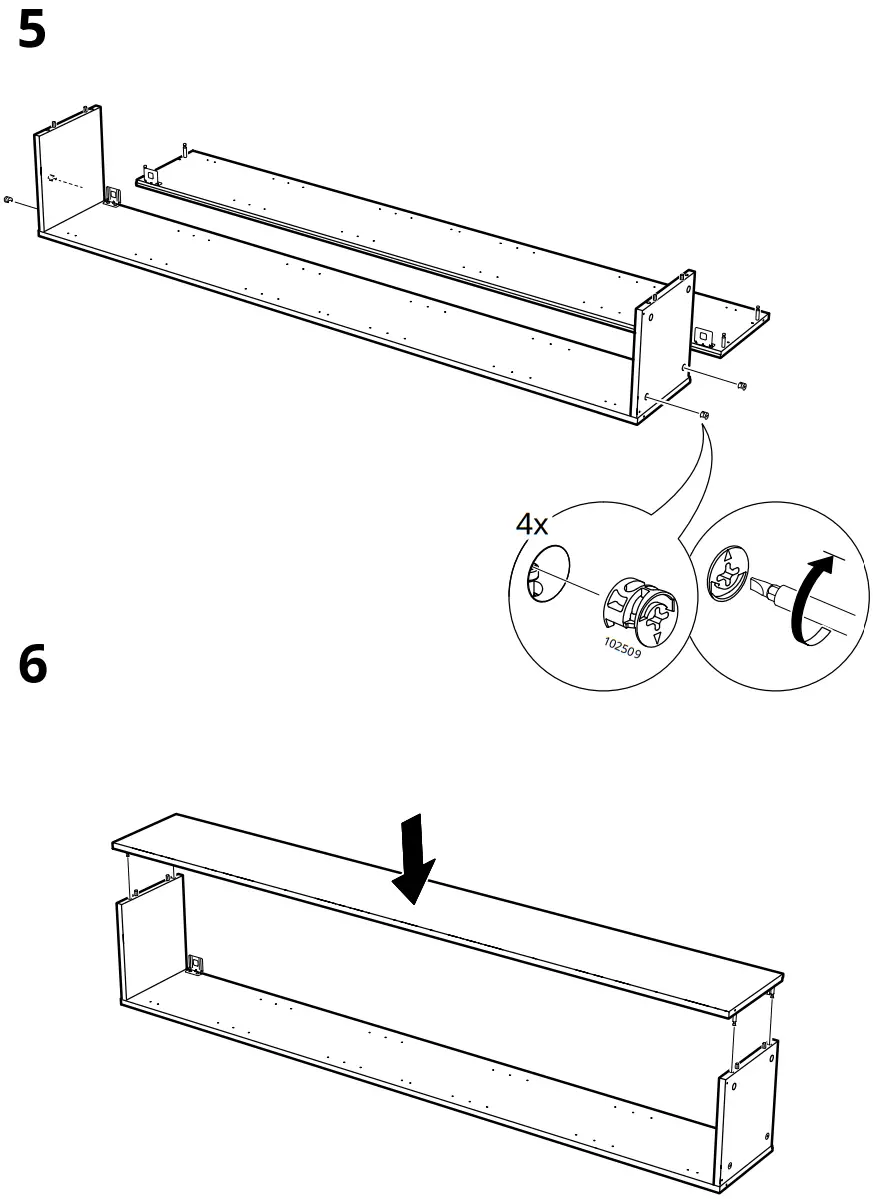 IKEA NYSJON Bathroom Furniture - Assemble 3