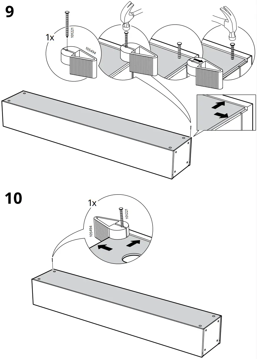 IKEA NYSJON Bathroom Furniture - Assemble 5