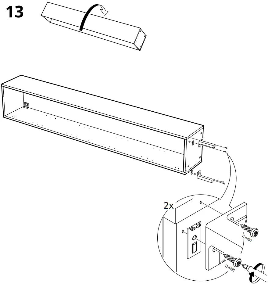IKEA NYSJON Bathroom Furniture - Assemble 7