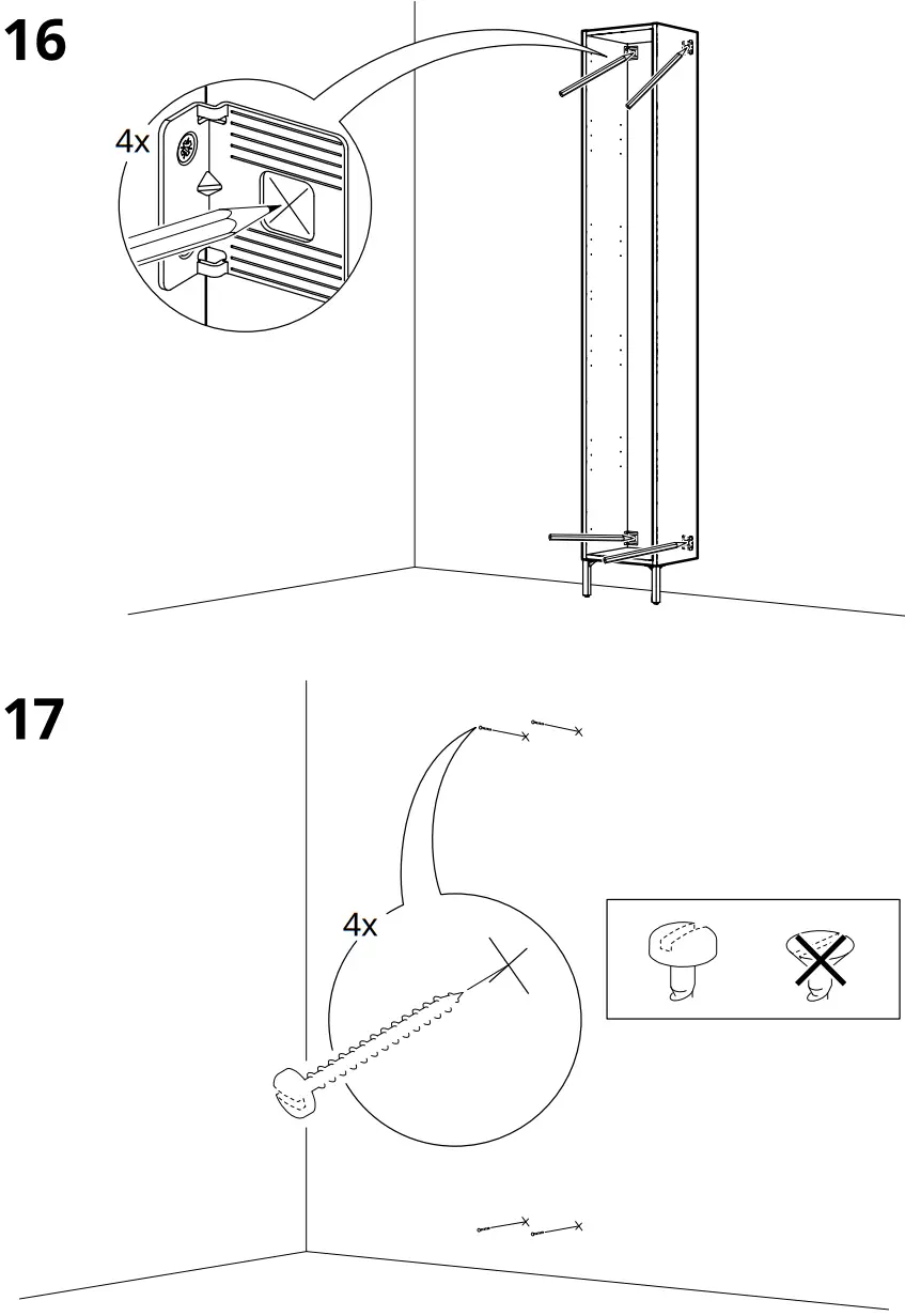 IKEA NYSJON Bathroom Furniture - Assemble 9