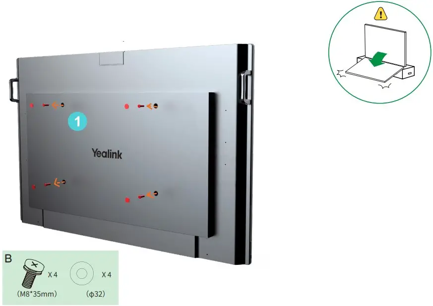 Install wall-mounted