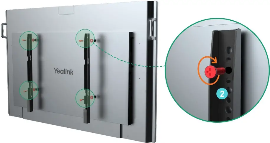 Install wall-mounted