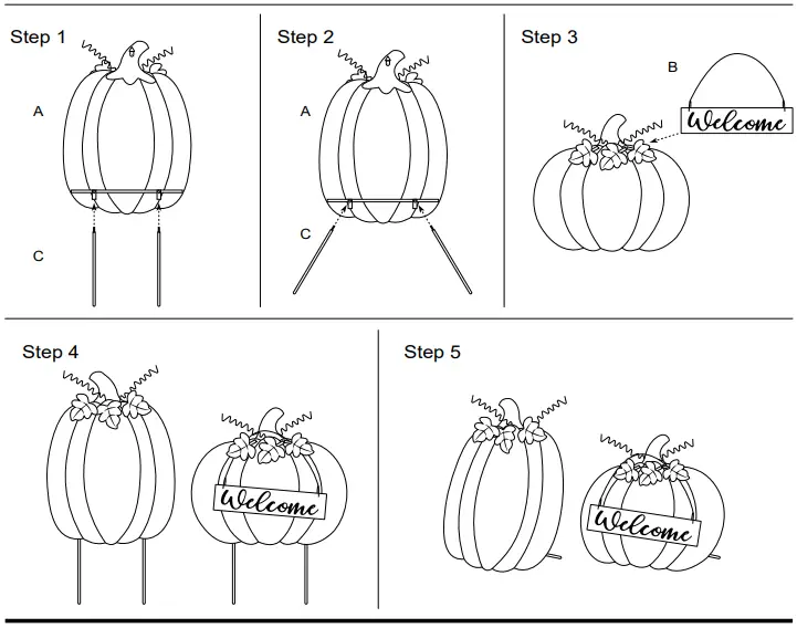 Captureglitz-ome-2005600030-2.25-ft-Pumpkin-Yard-Decoration-fig-2