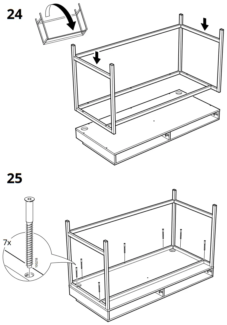 IKEA ALEX Desk - Assembly 13