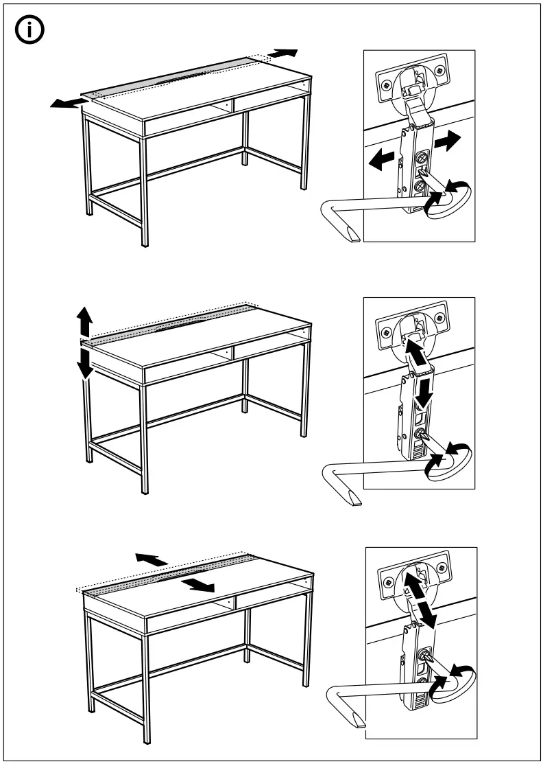 IKEA ALEX Desk - Assembly 17