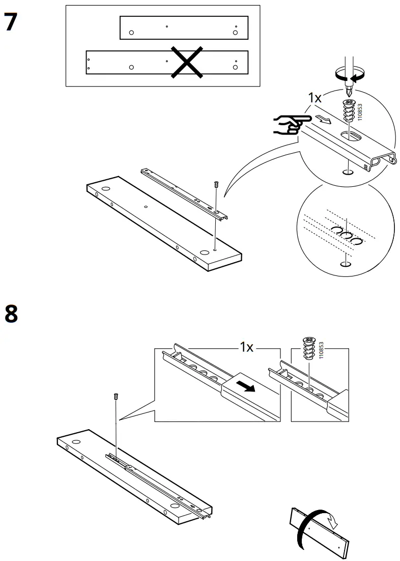IKEA ALEX Desk - Assembly 3