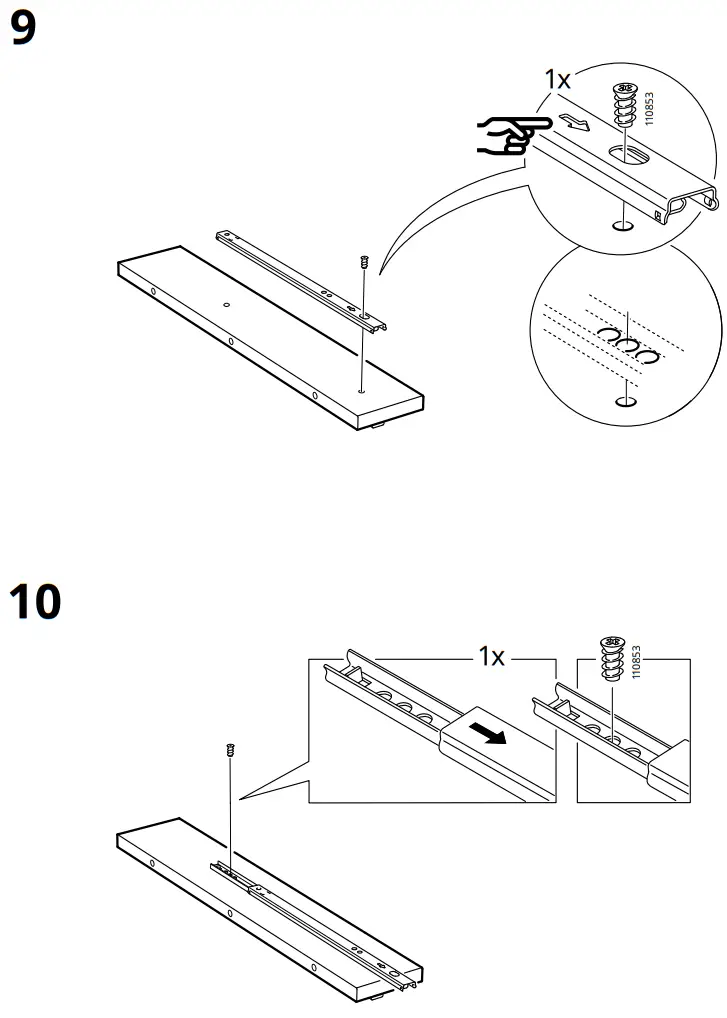 IKEA ALEX Desk - Assembly 4
