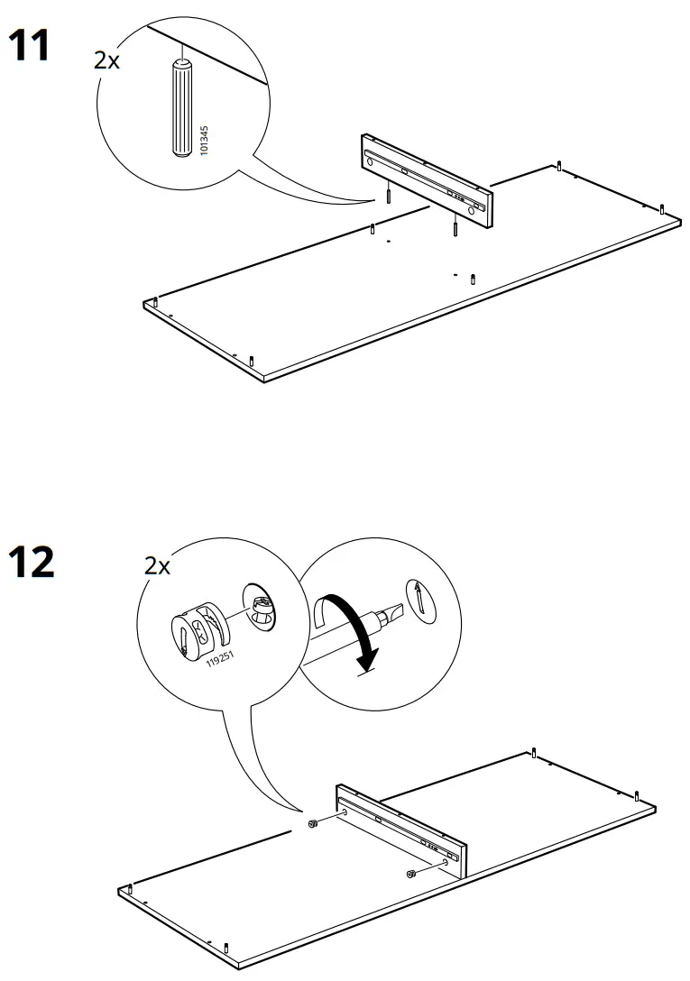 IKEA ALEX Desk - Assembly 5