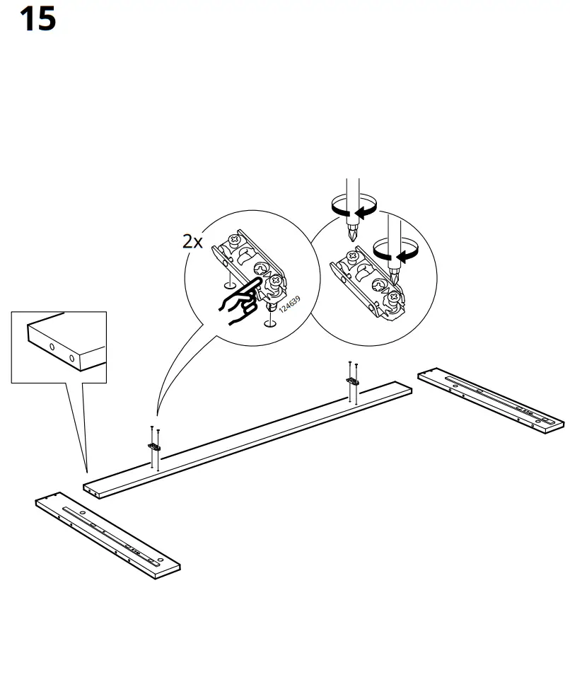 IKEA ALEX Desk - Assembly 7