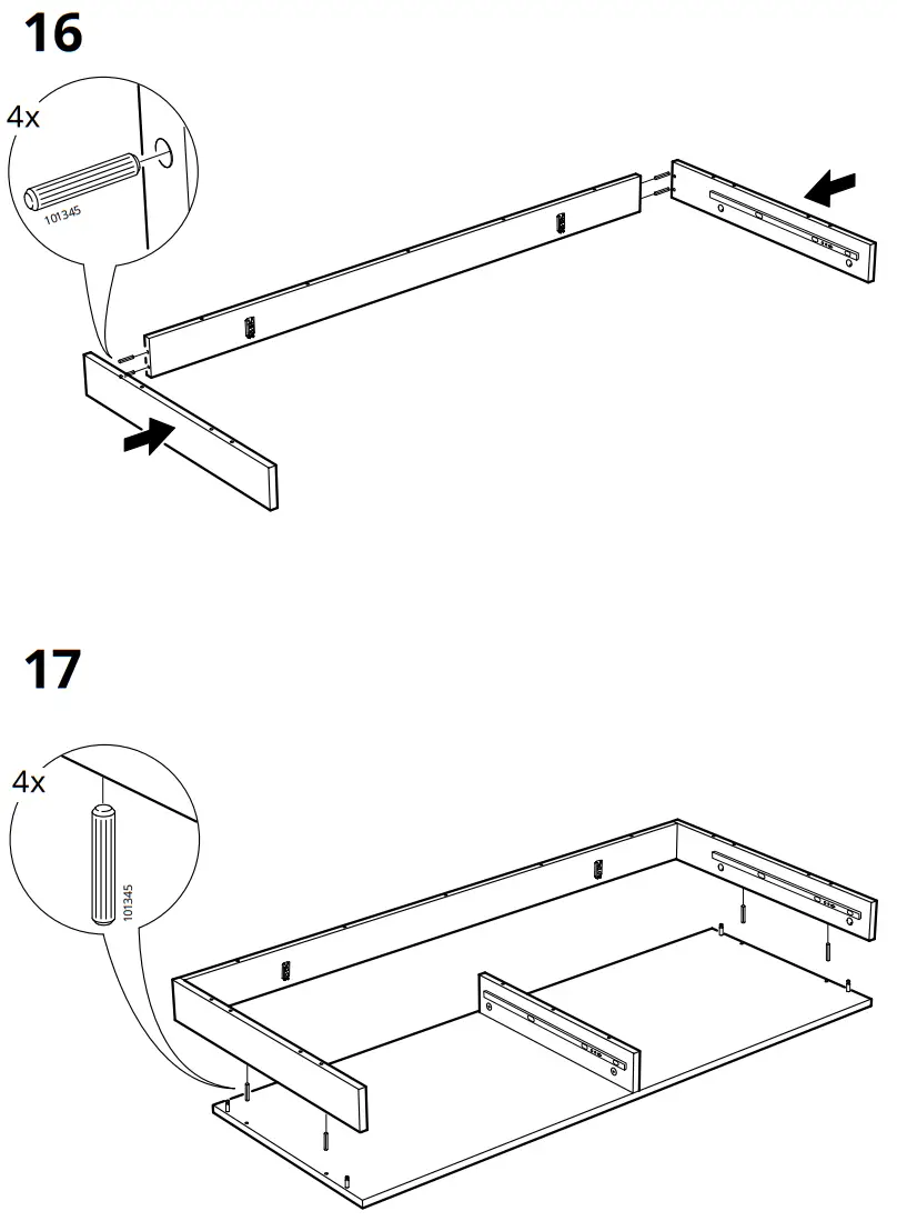 IKEA ALEX Desk - Assembly 8