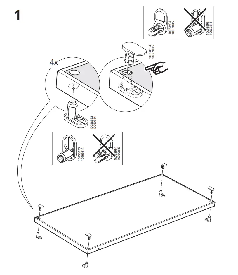 IKEA TROTTEN Drawer Unit - Figure 2