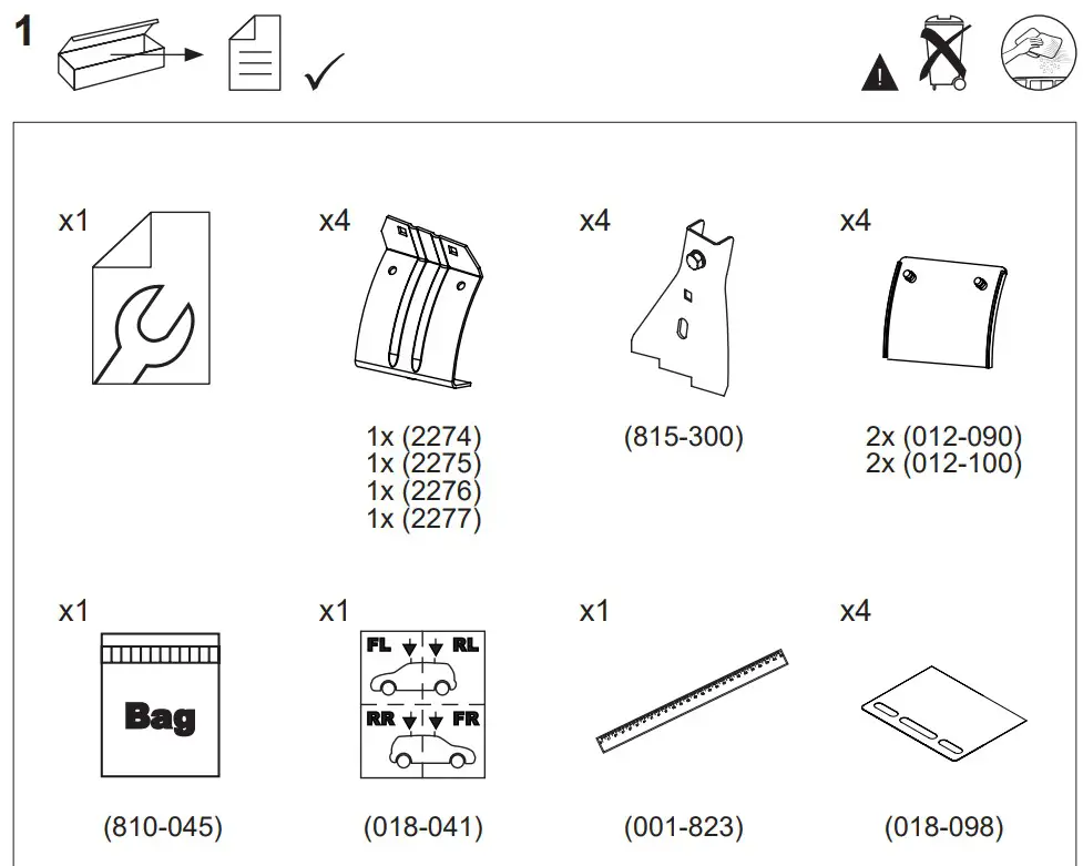 FIRRAK R120101153 Ancora Kit - overview