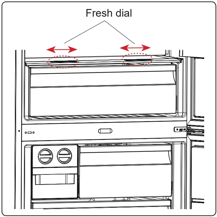TEKA RBF 78725 Fridge Combi - Fresh Dial