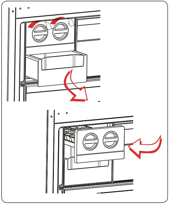 TEKA RBF 78725 Fridge Combi - Icematic