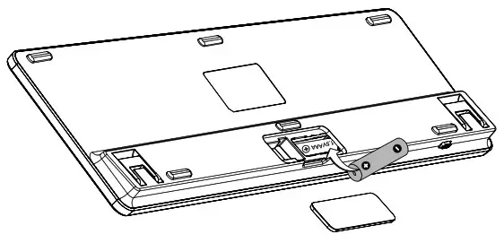 Targus AKB873 EcoSmart Full Size Wireless Keyboard