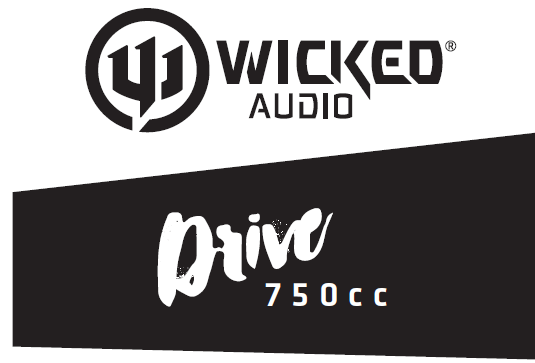 Wicked Audio Drive 750cc