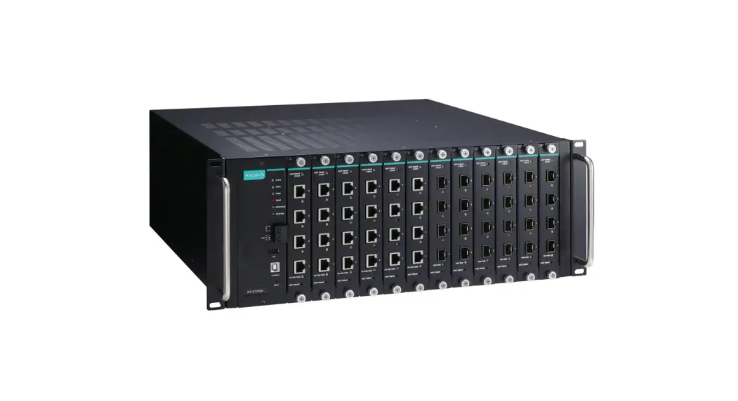 Moxa Ics-g7748a Industrial Rackmount Switch Installation Guide