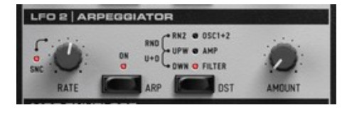 discoDSP Discovery R5 Virtual Analog Synthesizer - Arpeggiator
