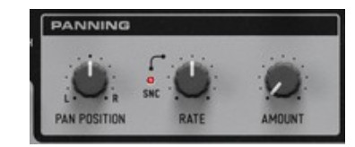 discoDSP Discovery R5 Virtual Analog Synthesizer - Panning
