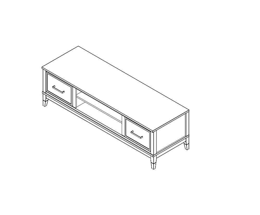 Cosmoliving 810589007 59.61 Inch Westerleigh White Tv Stand Instruction Manual Cosmoliving 810589007 59.61 Inch Westerleigh White Tv Stand Instruction Manual