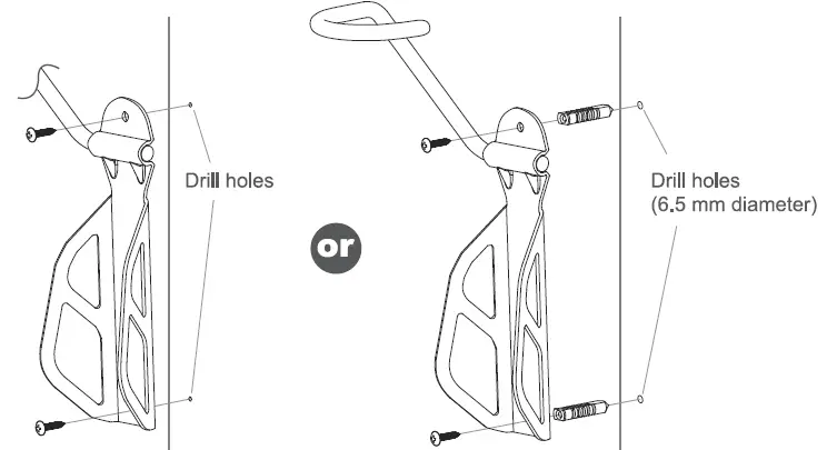 IBERA-IB-ST3-Bicycle-Wall-Hanger-FIG-2